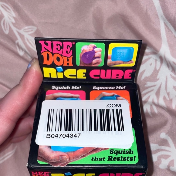 NEW Needoh Nice Cube Pink - Picture 2 of 4